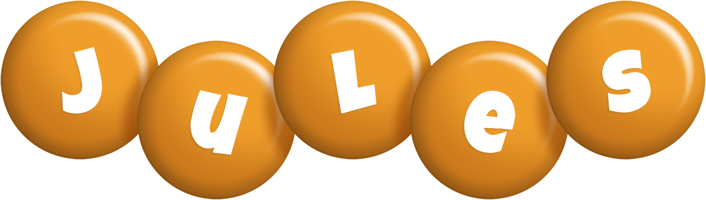 Jules candy-orange logo