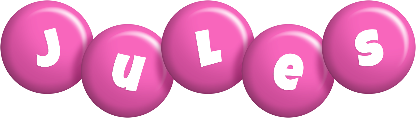 Jules candy-pink logo