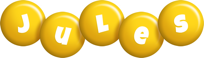 Jules candy-yellow logo