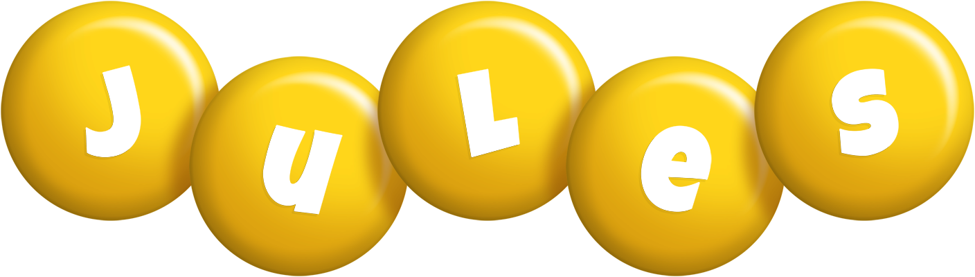 Jules candy-yellow logo