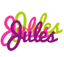 Jules flowers logo