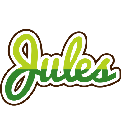 Jules golfing logo