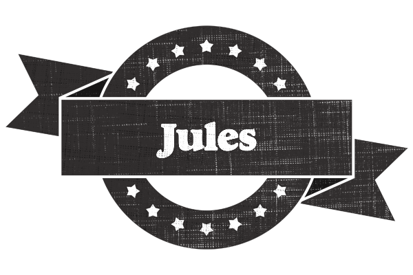 Jules grunge logo