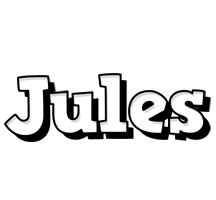 Jules snowing logo