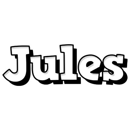 Jules snowing logo