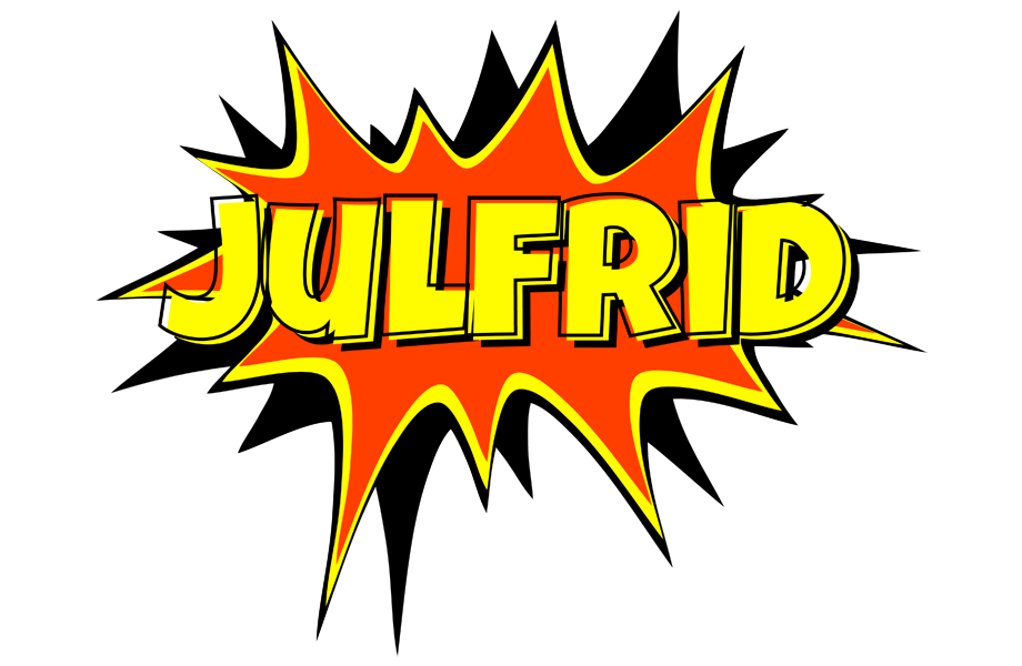 Julfrid bazinga logo