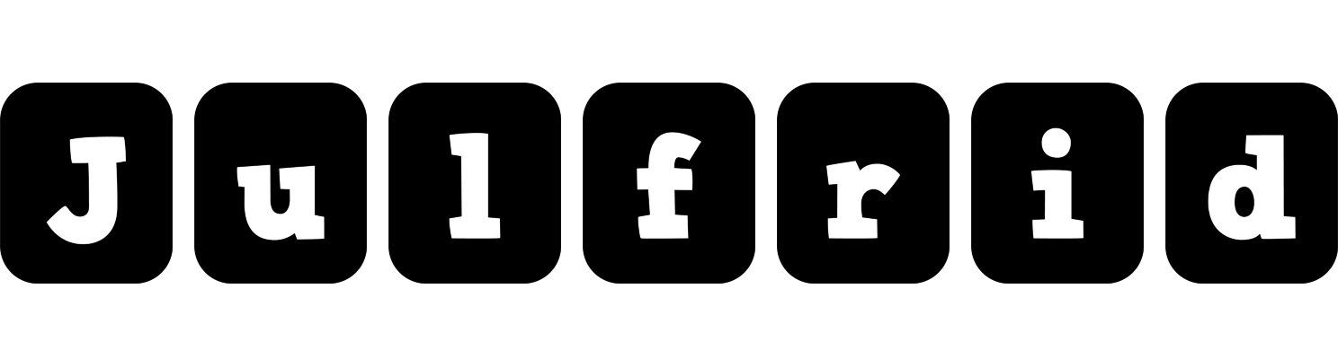 Julfrid box logo
