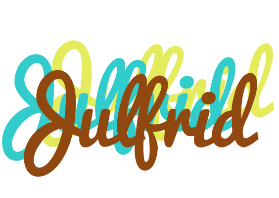 Julfrid cupcake logo