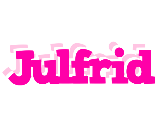 Julfrid dancing logo