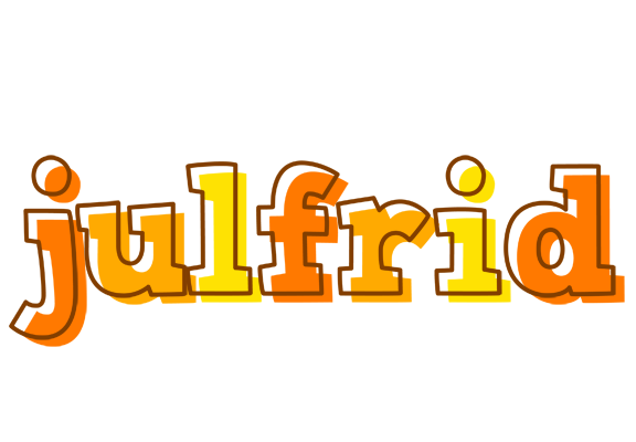 Julfrid desert logo