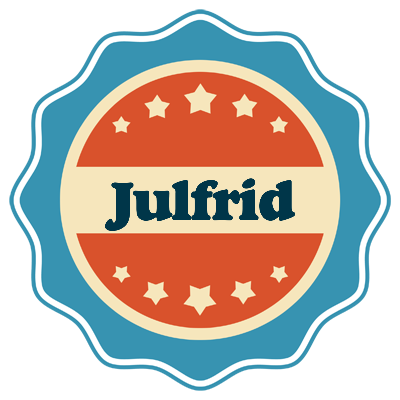 Julfrid labels logo