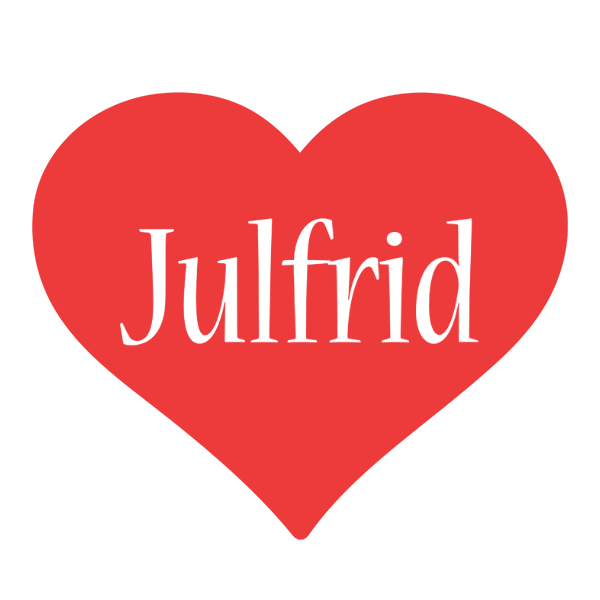 Julfrid love logo