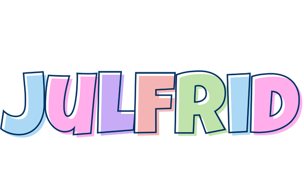 Julfrid pastel logo