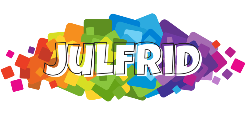 Julfrid pixels logo
