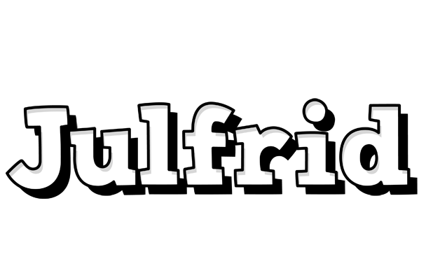 Julfrid snowing logo