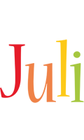Juli birthday logo