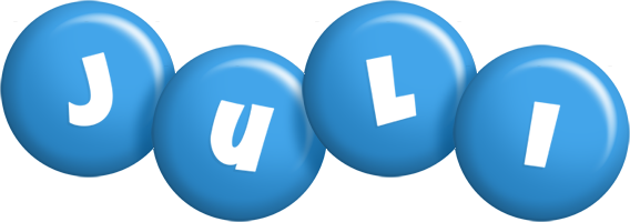 Juli candy-blue logo