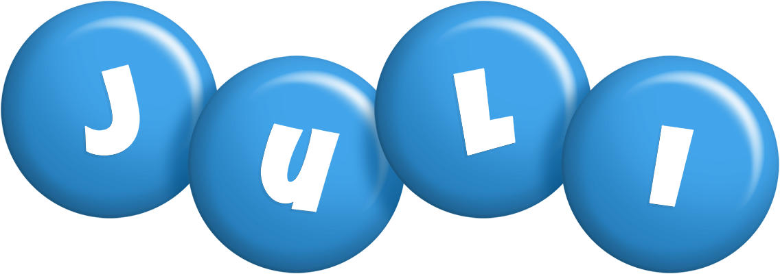 Juli candy-blue logo