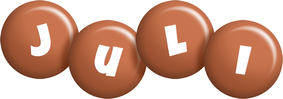 Juli candy-brown logo