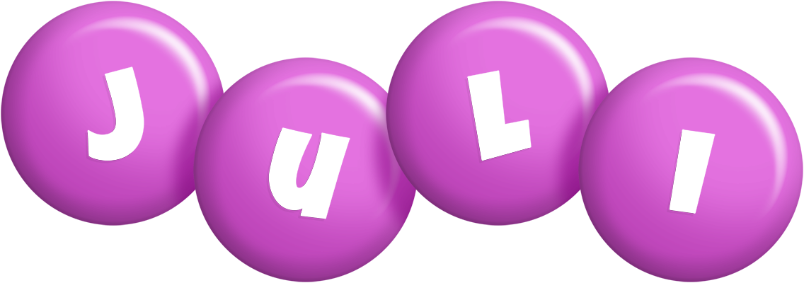 Juli candy-purple logo