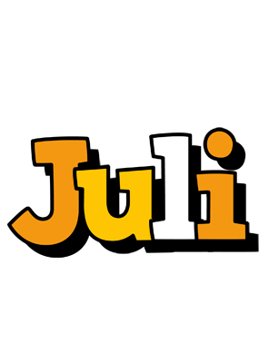 Juli cartoon logo