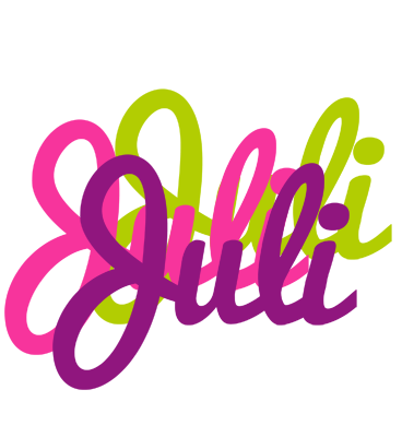 Juli flowers logo