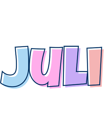 Juli pastel logo