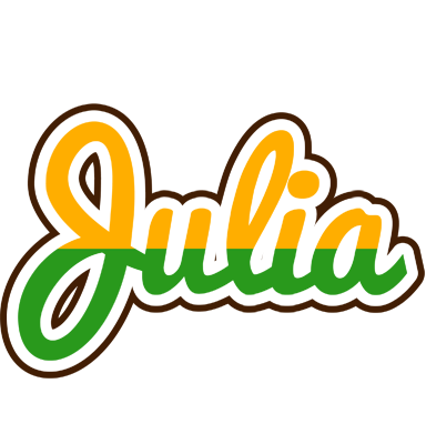 Julia banana logo