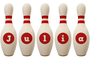 Julia bowling-pin logo