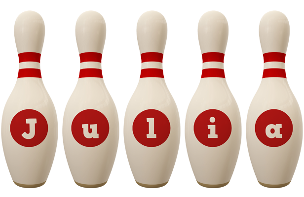 Julia bowling-pin logo