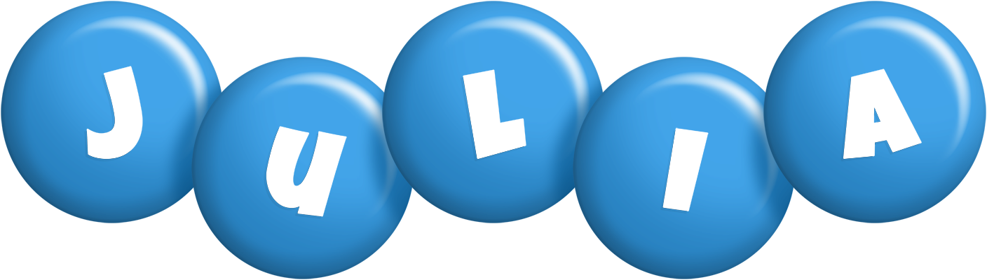 Julia candy-blue logo