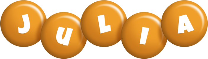 Julia candy-orange logo