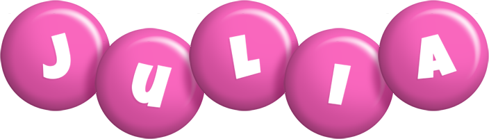 Julia candy-pink logo