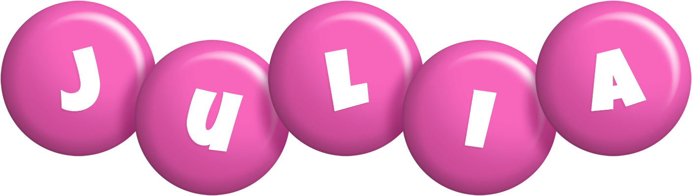Julia candy-pink logo