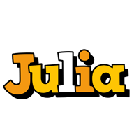 Julia cartoon logo