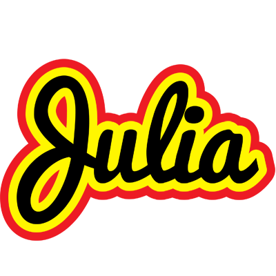 Julia flaming logo