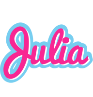Julia Logo | Name Logo Generator - Popstar, Love Panda, Cartoon, Soccer