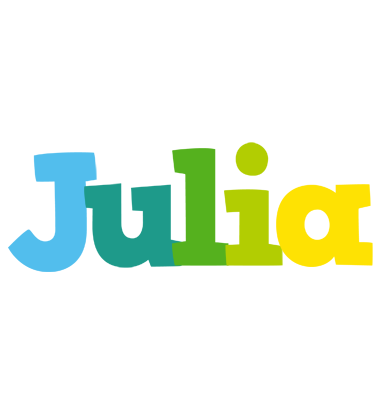 Julia rainbows logo