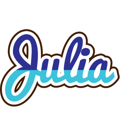 Julia raining logo