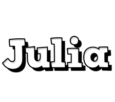 Julia snowing logo