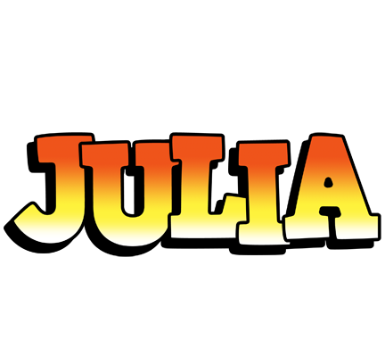 Julia sunset logo