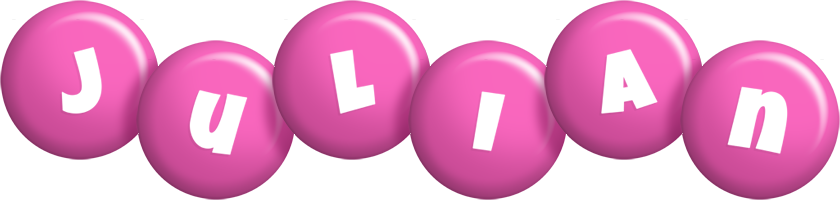 Julian candy-pink logo