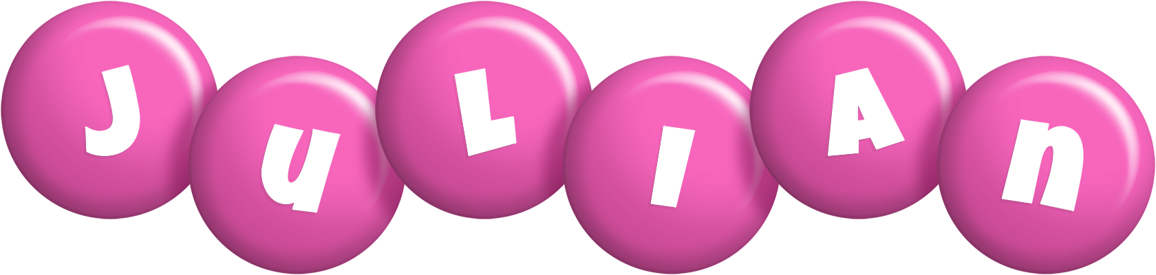 Julian candy-pink logo