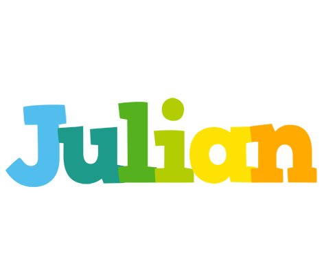 Julian rainbows logo