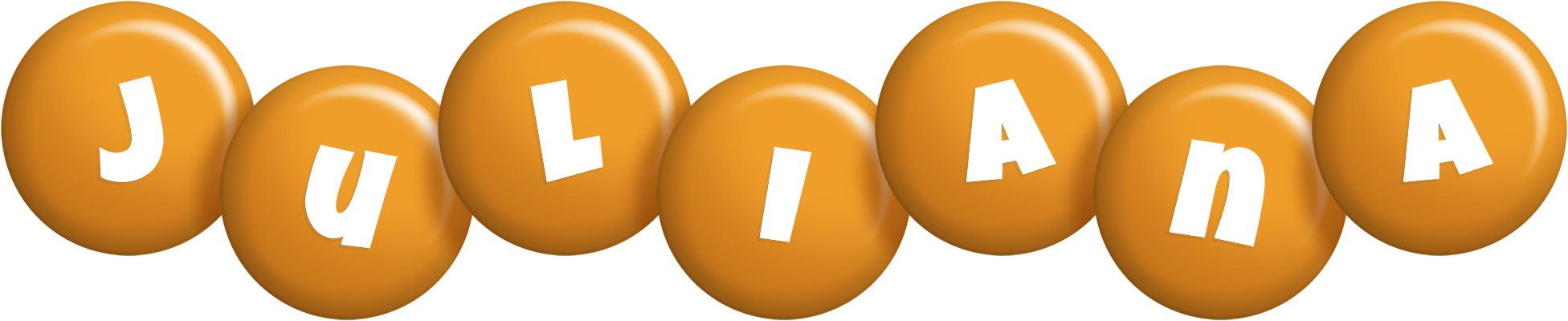 Juliana candy-orange logo