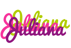 Juliana flowers logo
