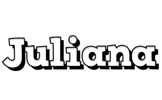Juliana snowing logo