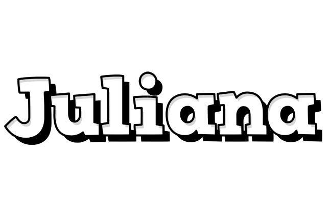 Juliana snowing logo