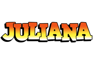 Juliana sunset logo
