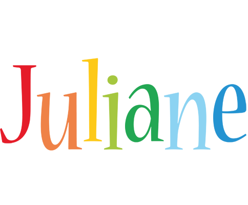Juliane birthday logo